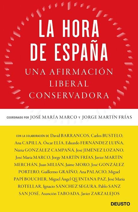 LA HORA DE ESPAÑA | 9788423431151 | MARCO, JOSÉ MARÍA / MARTÍN FRÍAS, JORGE | Galatea Llibres | Librería online de Reus, Tarragona | Comprar libros en catalán y castellano online