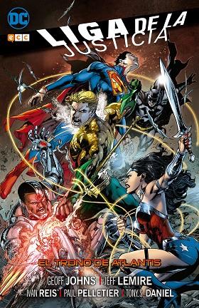 LIGA DE LA JUSTICIA: EL TRONO DE ATLANTIS | 9788416901982 | JOHNS, GEOFF/LEMIRE, JEFF | Galatea Llibres | Librería online de Reus, Tarragona | Comprar libros en catalán y castellano online