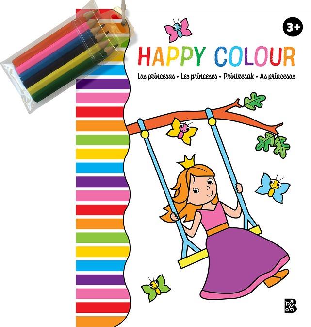 HAPPY COLOUR - LAS PRINCESAS | 9789403228921 | BALLON | Galatea Llibres | Llibreria online de Reus, Tarragona | Comprar llibres en català i castellà online