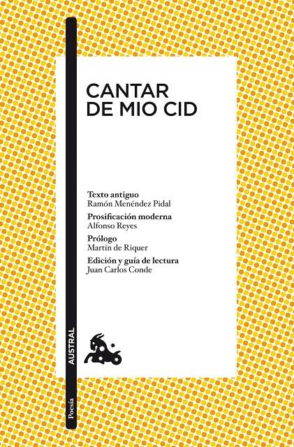 CANTAR DEL MIO CID | 9788467034059 | ANONIMO | Galatea Llibres | Librería online de Reus, Tarragona | Comprar libros en catalán y castellano online
