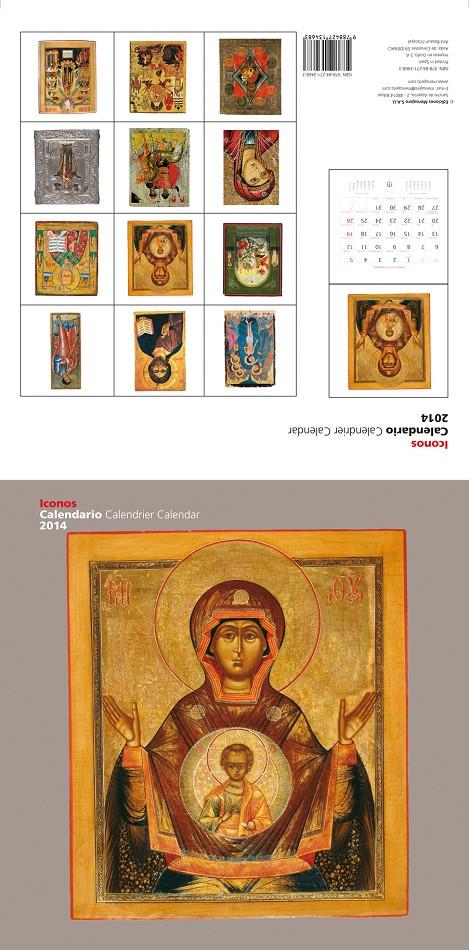 CALENDARIO DE PARED MODELO ICONOS 2014 | 9788427134683 | Galatea Llibres | Llibreria online de Reus, Tarragona | Comprar llibres en català i castellà online