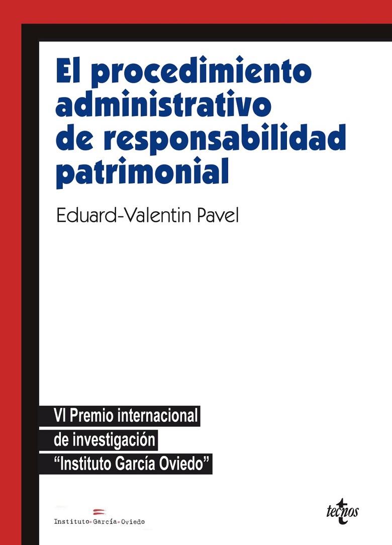 EL PROCEDIMIENTO ADMINISTRATIVO DE RESPONSABILIDAD PATRIMONIAL | 9788430981151 | PAVEL, EDUARD VALENTIN | Galatea Llibres | Librería online de Reus, Tarragona | Comprar libros en catalán y castellano online