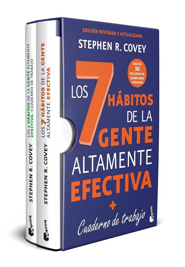 ESTUCHE LOS 7 HÁBITOS DE LA GENTE ALTAMENTE EFECTIVA + CUADERNO DE TRABAJO | 9788408237723 | COVEY, STEPHEN R. | Galatea Llibres | Llibreria online de Reus, Tarragona | Comprar llibres en català i castellà online