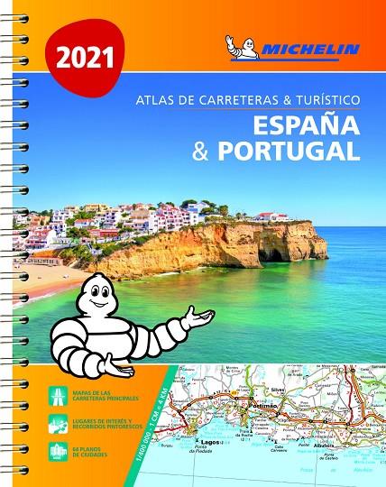 ESPAÑA & PORTUGAL 2021 (FORMATO A-4) (ATLAS DE CARRETERAS Y TURÍSTICO ) | 9782067249226 | MICHELIN | Galatea Llibres | Llibreria online de Reus, Tarragona | Comprar llibres en català i castellà online