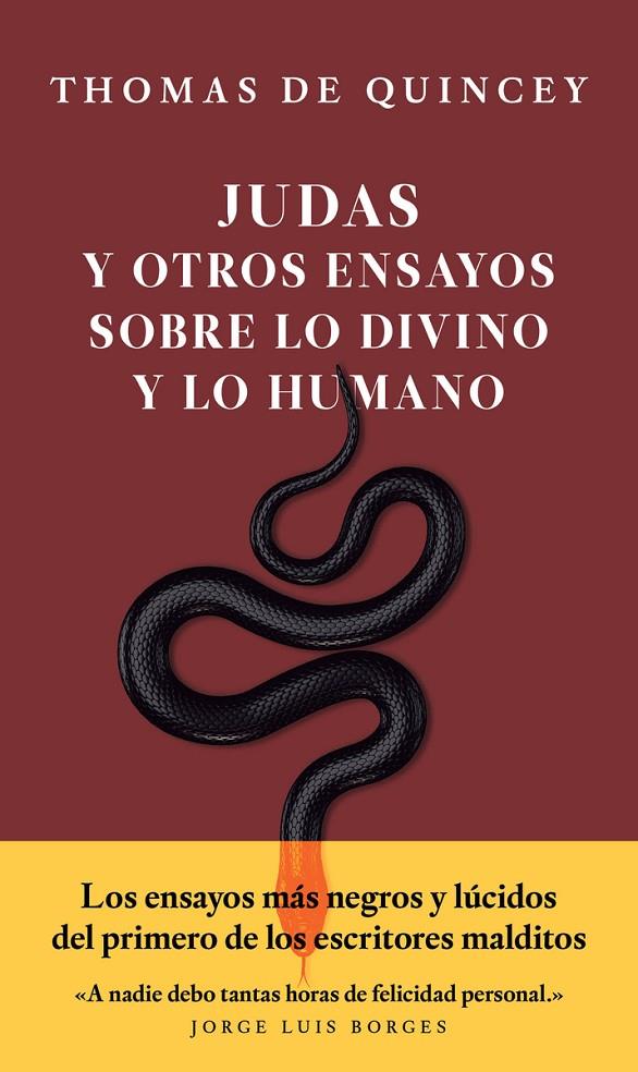 JUDAS Y OTROS ENSAYOS SOBRE LO DIVINO Y LO HUMANO | 9786079409876 | DE QUINCEY, THOMAS | Galatea Llibres | Librería online de Reus, Tarragona | Comprar libros en catalán y castellano online