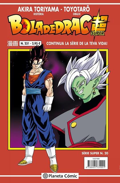 BOLA DE DRAC SERIE SUPER 20 VERMELLA 231 | 9788491734901 | TORIYAMA, AKIRA | Galatea Llibres | Llibreria online de Reus, Tarragona | Comprar llibres en català i castellà online