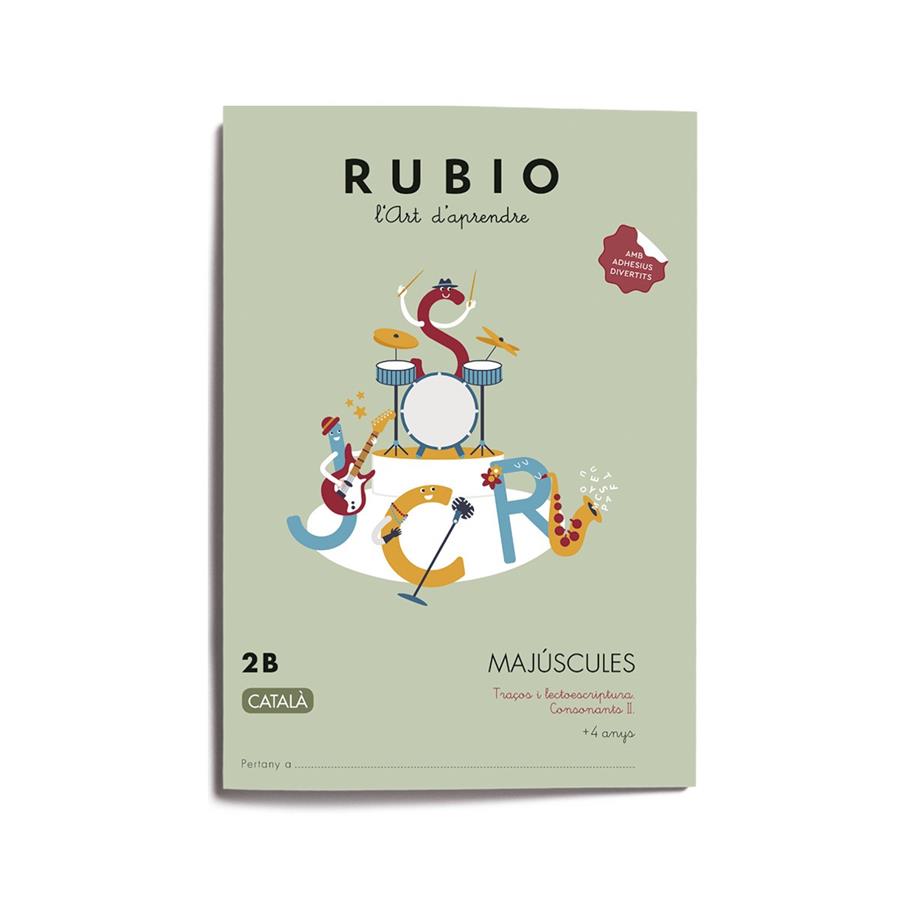 RUBIO L'ART D'APRENDRE MAJUSCULES 2B | 9788417427771 | DONET, MAR | Galatea Llibres | Llibreria online de Reus, Tarragona | Comprar llibres en català i castellà online