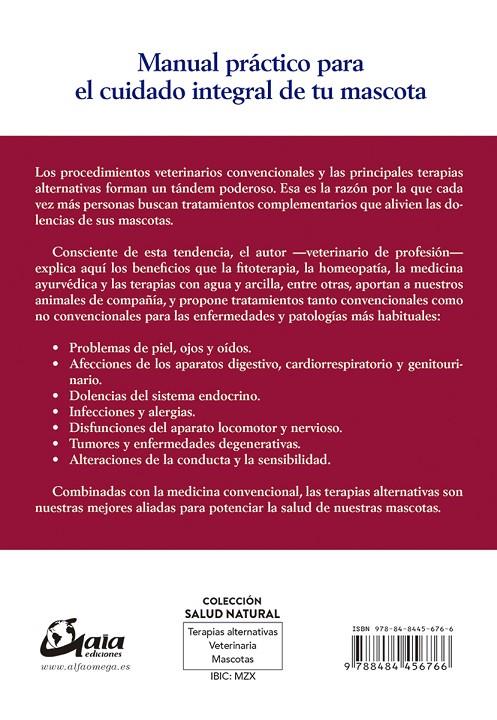 TERAPIAS ALTERNATIVAS PARA ANIMALES DE COMPAñíA | 9788484456766 | GARCíA CARABALLO, SANTIAGO | Galatea Llibres | Librería online de Reus, Tarragona | Comprar libros en catalán y castellano online