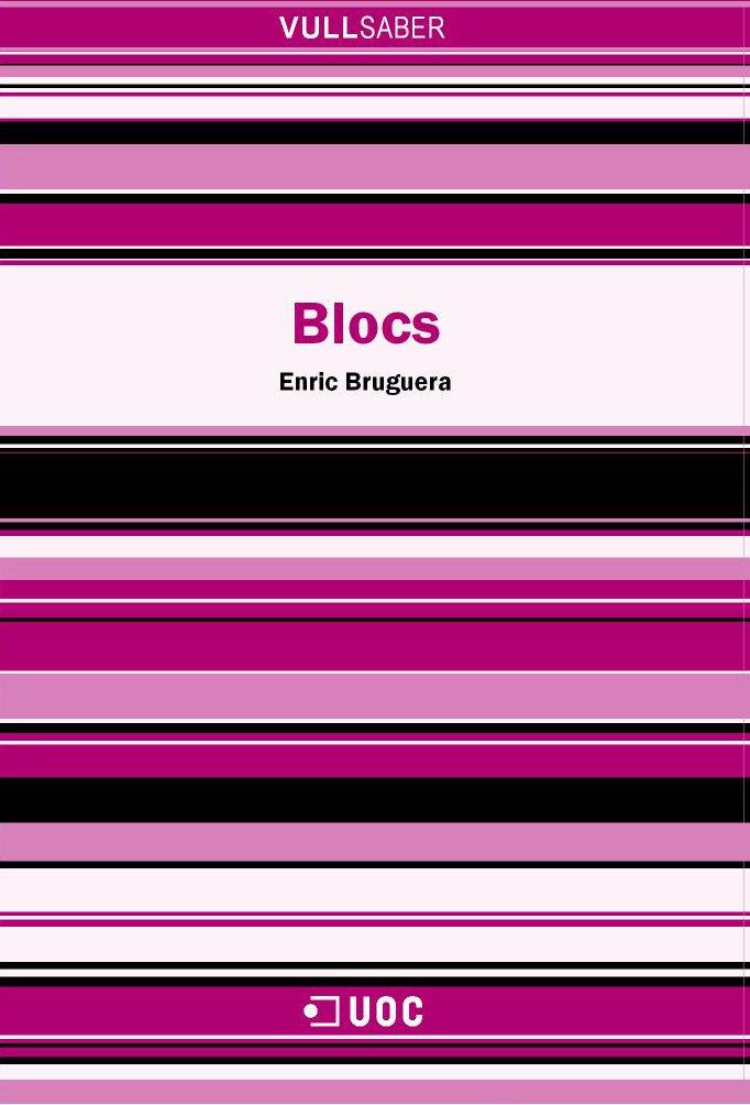 BLOCS, ELS | 9788497885133 | BRUGUERA, ENRIC | Galatea Llibres | Librería online de Reus, Tarragona | Comprar libros en catalán y castellano online