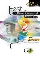 TEST DE CULTURA GENERAL POR MATERIAS | 9788499024394 | ROSAL NADALES, FRANCISCO J. | Galatea Llibres | Librería online de Reus, Tarragona | Comprar libros en catalán y castellano online