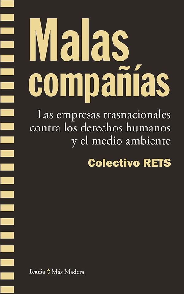 MALAS COMPAÑIAS | 9788498885590 | COLECTIVO RETS | Galatea Llibres | Librería online de Reus, Tarragona | Comprar libros en catalán y castellano online