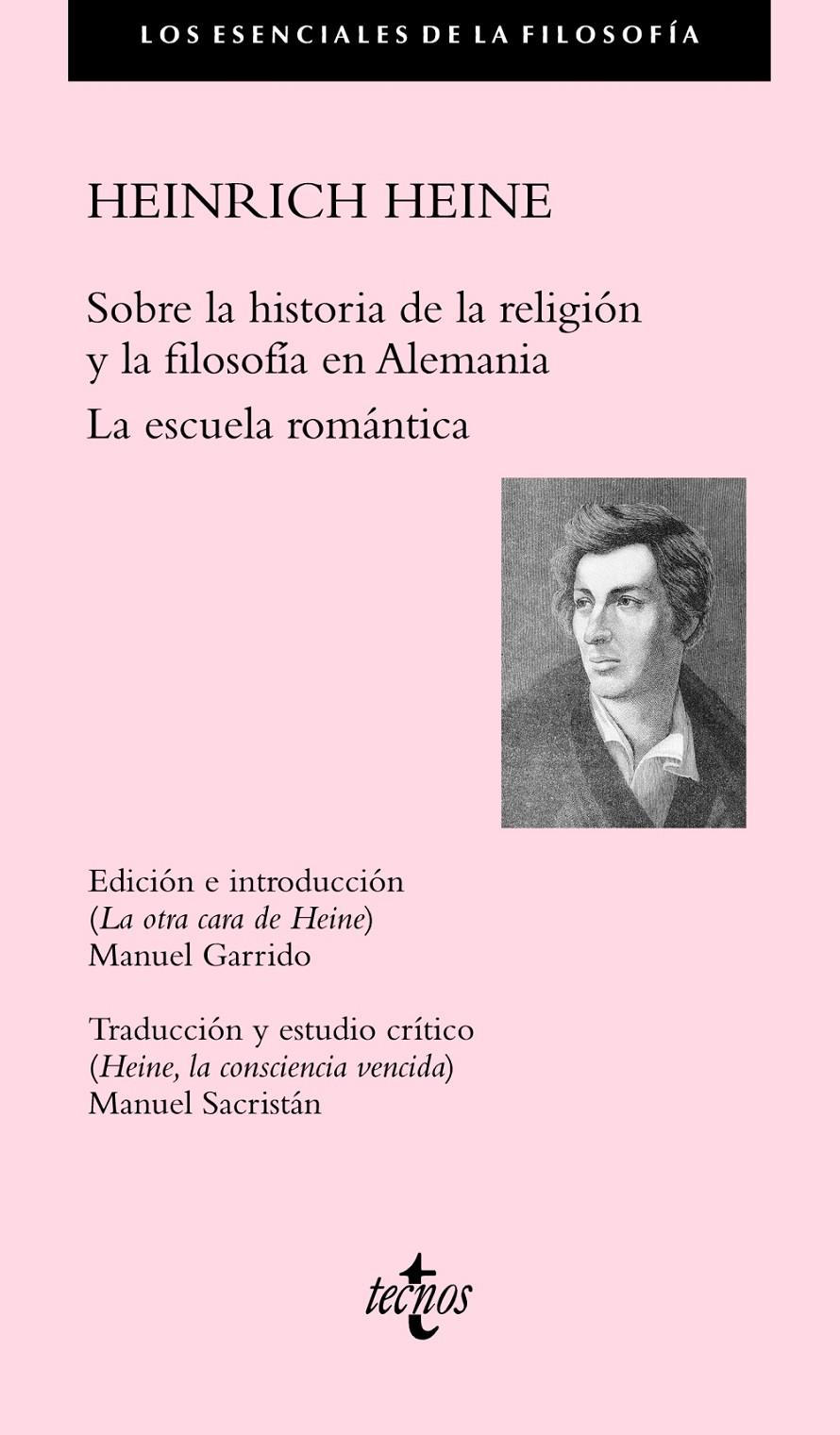 SOBRE LA HISTORIA DE LA RELIGIÓN Y LA FILOSOFÍA EN ALEMANIA LA ESCUELA ROMÁNTICA | 9788430965588 | HEINE, HEINRICH | Galatea Llibres | Librería online de Reus, Tarragona | Comprar libros en catalán y castellano online
