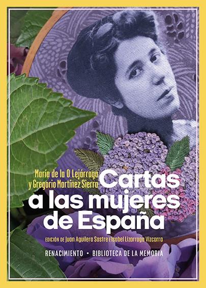 CARTAS A LAS MUJERES DE ESPAÑA | 9788419231918 | LEJÁRRAGA, MARÍA DE LA O/MARTÍNEZ SIERRA, GREGORIO | Galatea Llibres | Llibreria online de Reus, Tarragona | Comprar llibres en català i castellà online