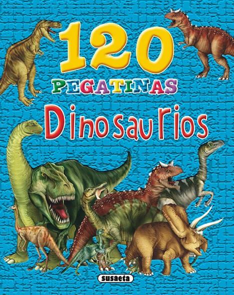 120 PEGATINAS DINOSAURIOS AZUL | 9788467727883 | SUSAETA, EQUIPO | Galatea Llibres | Librería online de Reus, Tarragona | Comprar libros en catalán y castellano online