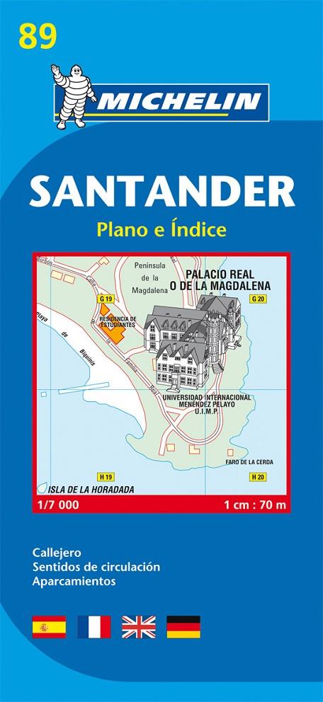 SANTANDER MAPA 1:7 000 | 9782067128019 | VARIOS AUTORES | Galatea Llibres | Librería online de Reus, Tarragona | Comprar libros en catalán y castellano online