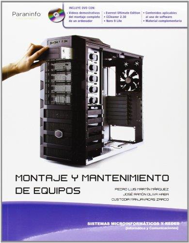 MONTAJE Y MANTENIMIENTO DE EQUIPOS (CD-ROM) | 9788497327633 | MARTIN ; OLIVA ; MANJAVACAS | Galatea Llibres | Llibreria online de Reus, Tarragona | Comprar llibres en català i castellà online