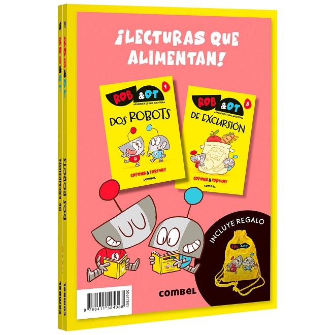 PACK ROB&OT (1 Y 8). VUELTA AL COLE | 9788411584388 | COPONS RAMON, JAUME/COPONS RAMON, JAUME | Galatea Llibres | Librería online de Reus, Tarragona | Comprar libros en catalán y castellano online