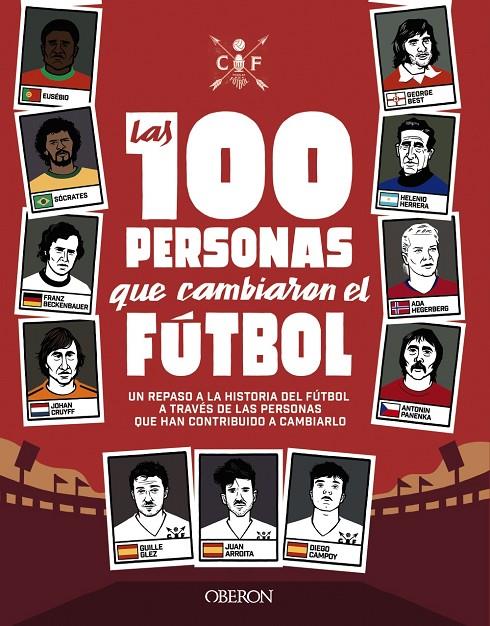 LAS 100 PERSONAS QUE CAMBIARON EL FÚTBOL | 9788441542334 | GONZÁLEZ ROBLES, GUILLERMO/GARCÍA ARROITA, JUAN/CAMPOY ORTEGA, DIEGO | Galatea Llibres | Librería online de Reus, Tarragona | Comprar libros en catalán y castellano online