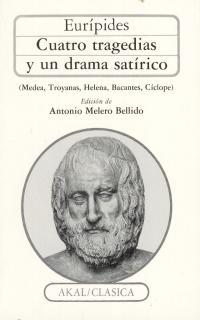 CUATRO TRAGEDIAS Y UN DRAMA SATIRICO | 9788476005538 | EURIPIDES | Galatea Llibres | Librería online de Reus, Tarragona | Comprar libros en catalán y castellano online