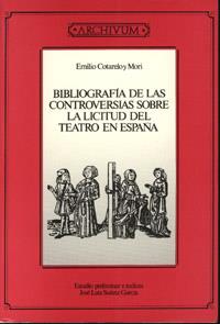 BIBLIOGRAFIA DE LAS CONTROVERSIAS SOBRE LA LICITUD | 9788433822901 | COTARELO Y MORI, E | Galatea Llibres | Llibreria online de Reus, Tarragona | Comprar llibres en català i castellà online