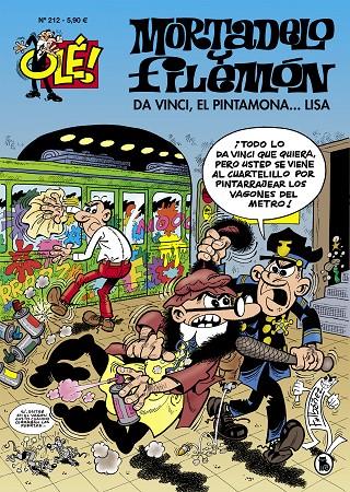 DA VINCI, EL PINTAMONA... LISA (OLÉ! MORTADELO 212) | 9788402422941 | IBÁÑEZ, FRANCISCO | Galatea Llibres | Librería online de Reus, Tarragona | Comprar libros en catalán y castellano online