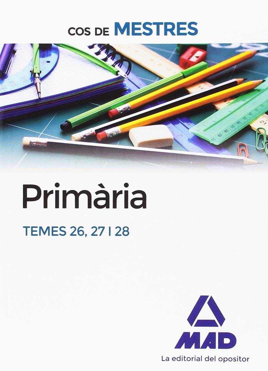 COS DE MESTRES PRIMARIA TEMES 26,27,28 | 9788414220702 | LORENTE I TIBAU, AUGUST | Galatea Llibres | Librería online de Reus, Tarragona | Comprar libros en catalán y castellano online
