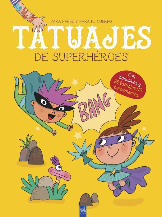TATUAJES DE SUPERHÉROES | 9788408219170 | YOYO | Galatea Llibres | Librería online de Reus, Tarragona | Comprar libros en catalán y castellano online