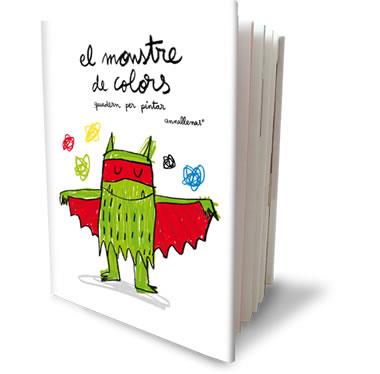 EL MONSTRE DE COLORS - QUADERN PER PINTAR  | 9788493987770 | LLENAS, ANNA | Galatea Llibres | Librería online de Reus, Tarragona | Comprar libros en catalán y castellano online