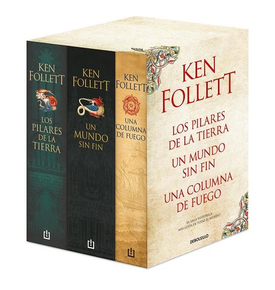 TRILOGÍA LOS PILARES DE LA TIERRA (PACK CON LOS PILARES DE LA TIERRA | UN MUNDO | 9788466353823 | FOLLETT, KEN | Galatea Llibres | Llibreria online de Reus, Tarragona | Comprar llibres en català i castellà online