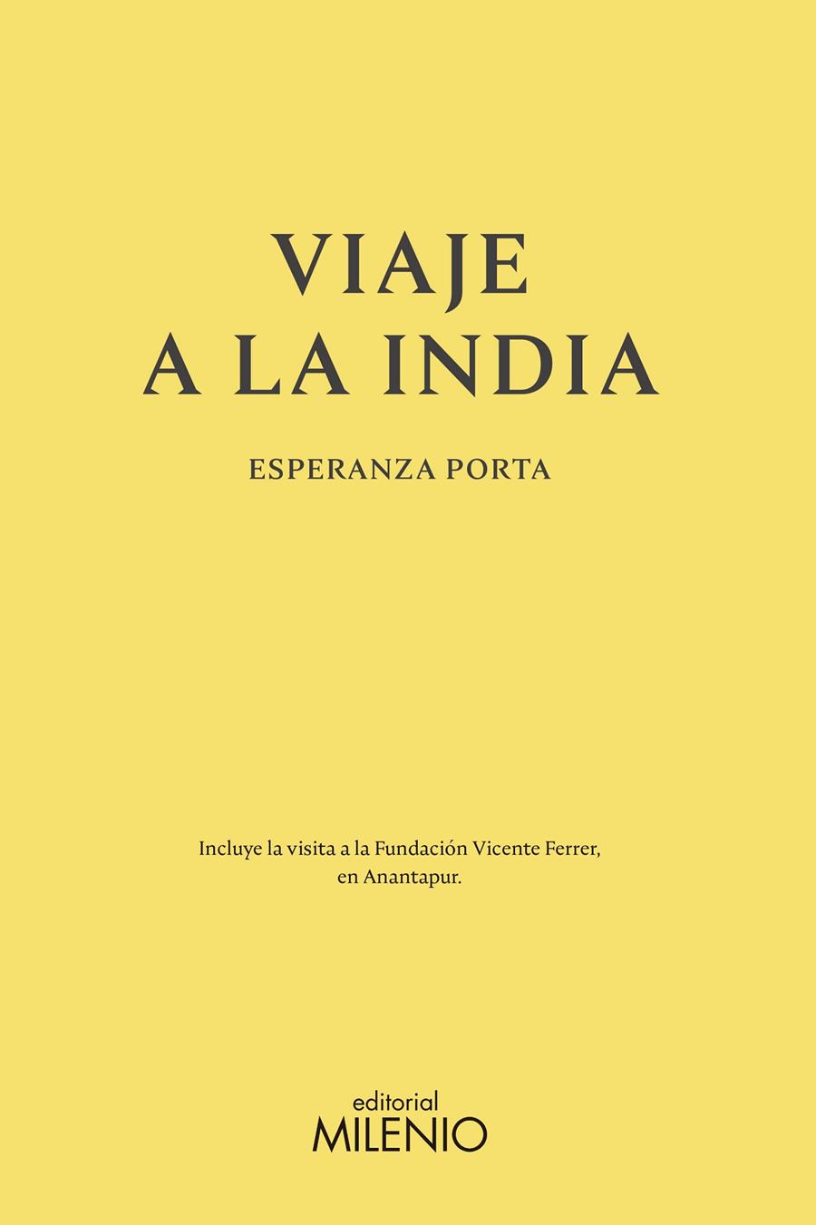 VIAJE A LA INDIA | 9788497437974 | PORTA, ESPERANZA | Galatea Llibres | Librería online de Reus, Tarragona | Comprar libros en catalán y castellano online