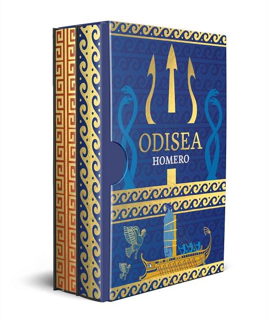 ESTUCHE ILÍADA & ODISEA. EDICIÓN LIMITADA CON CANTOS DECORADOS | 9788408322610 | HOMERO | Galatea Llibres | Llibreria online de Reus, Tarragona | Comprar llibres en català i castellà online