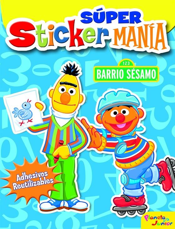 SUPER STICKER MANIA, BARRIO SESAMO | 9788408080671 | BARRIO SÉSAMO | Galatea Llibres | Llibreria online de Reus, Tarragona | Comprar llibres en català i castellà online