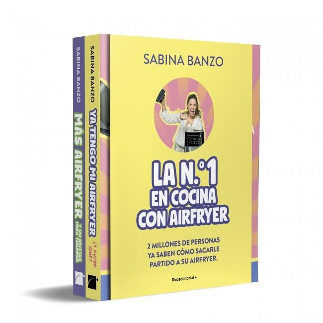 PACK AIRFRYER: YA TENGO MI AIRFRYER, ¿Y AHORA QUÉ? / MÁS AIRFRYER Y 120 RECETAS | 9791387905200 | BANZO, SABINA | Galatea Llibres | Librería online de Reus, Tarragona | Comprar libros en catalán y castellano online