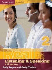 REAL LISTENING AND SPEAKING 2 (+KEY+CD).CAMB.ENGLISH SKILLS | 9780521702003 | AA.VV | Galatea Llibres | Librería online de Reus, Tarragona | Comprar libros en catalán y castellano online
