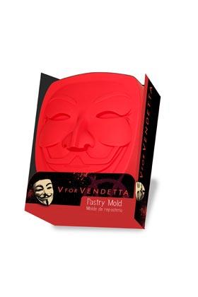 MOLDE PARA HORNO V DE VENDETTA | 8436541022393 | Galatea Llibres | Librería online de Reus, Tarragona | Comprar libros en catalán y castellano online