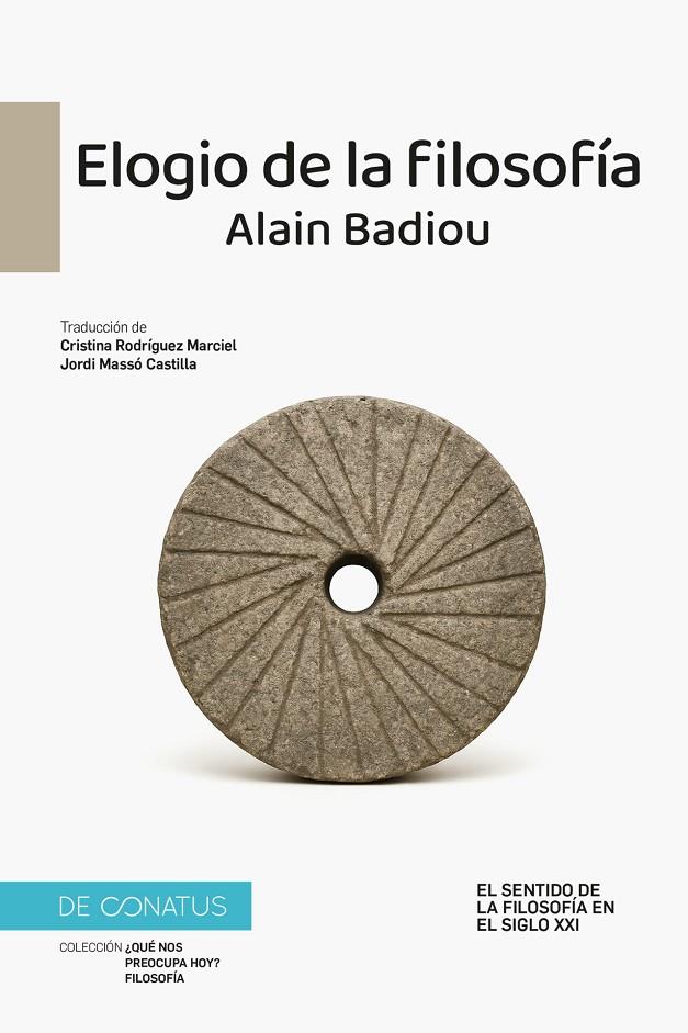 ELOGIO DE LA FILOSOFÍA | 9788410182264 | BADIOU, ALAIN | Galatea Llibres | Librería online de Reus, Tarragona | Comprar libros en catalán y castellano online