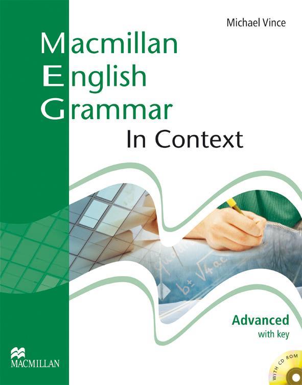ENGLISH GRAMMAR IN CONTEXT ADVANCED WITH KEY | 9781405070546 | VINCE, MICHAEL | Galatea Llibres | Librería online de Reus, Tarragona | Comprar libros en catalán y castellano online