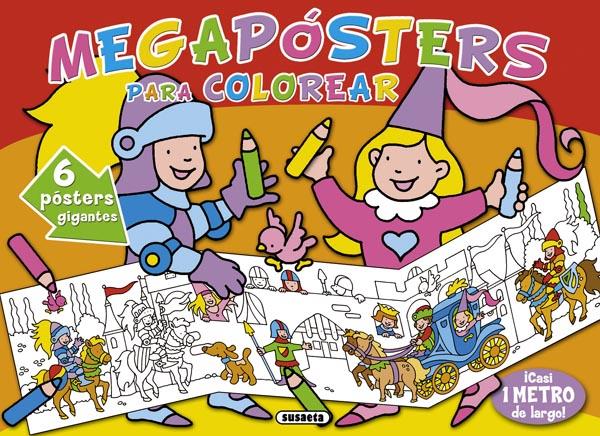 MEGAPOSTERS PARA COLOREAR NARANJA | 9788467714890 | SUSAETA, EQUIPO | Galatea Llibres | Librería online de Reus, Tarragona | Comprar libros en catalán y castellano online