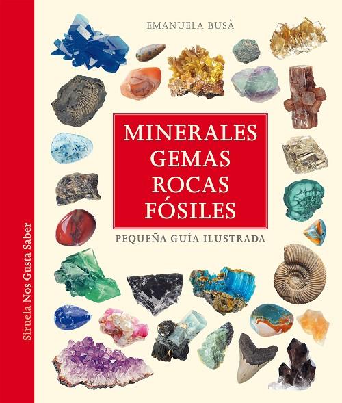 MINERALES, GEMAS, ROCAS Y FÓSILES | 9788419419866 | EMANUELA BUSÀ | Galatea Llibres | Llibreria online de Reus, Tarragona | Comprar llibres en català i castellà online