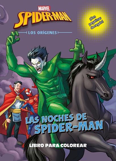 SPIDER-MAN. LOS ORÍGENES. LIBRO PARA COLOREAR | 9788416914272 | Galatea Llibres | Librería online de Reus, Tarragona | Comprar libros en catalán y castellano online
