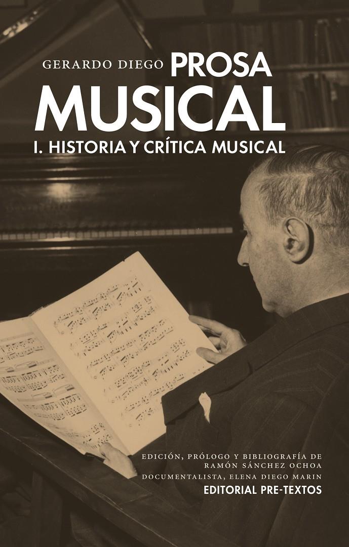 PROSA MUSICAL 1: HISTORIA Y CRÍTICA MUSICAL | 9788415894773 | DIEGO, GERARDO | Galatea Llibres | Llibreria online de Reus, Tarragona | Comprar llibres en català i castellà online