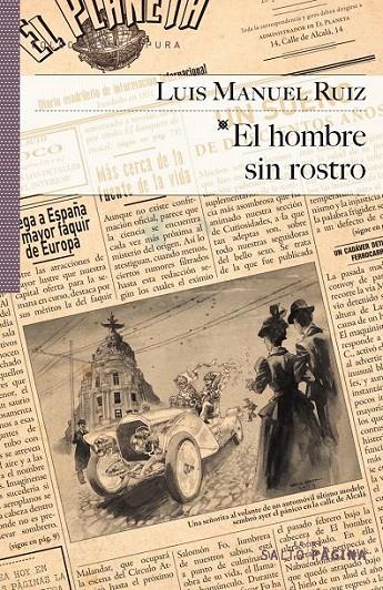 EL HOMBRE SIN ROSTRO | 9788415065937 | RUIZ, LUIS MANUEL | Galatea Llibres | Llibreria online de Reus, Tarragona | Comprar llibres en català i castellà online