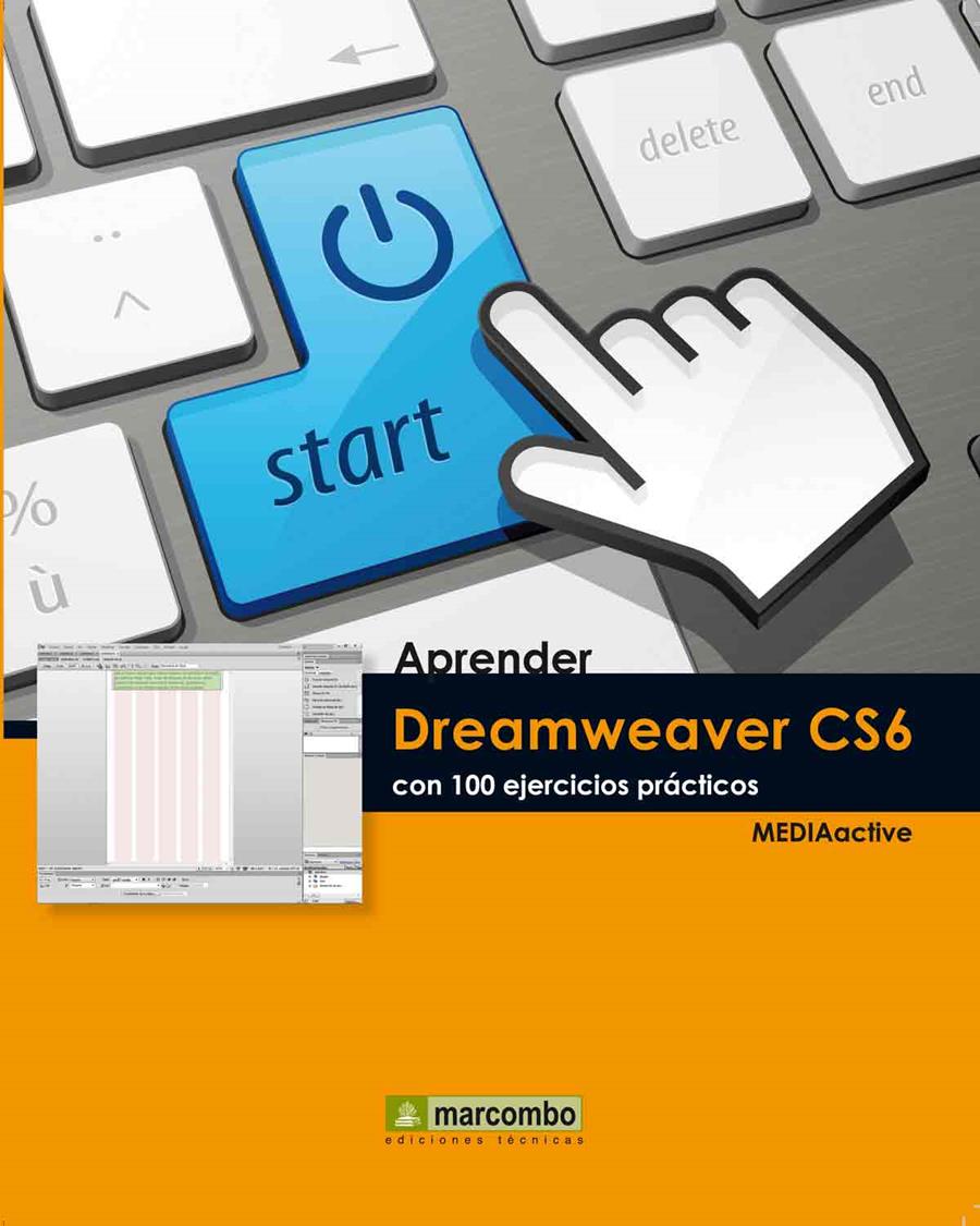 APRENDER DREAMWEAVER CS6 CON 100 EJERCICIOS PRÁCTICOS | 9788426718402 | Galatea Llibres | Librería online de Reus, Tarragona | Comprar libros en catalán y castellano online