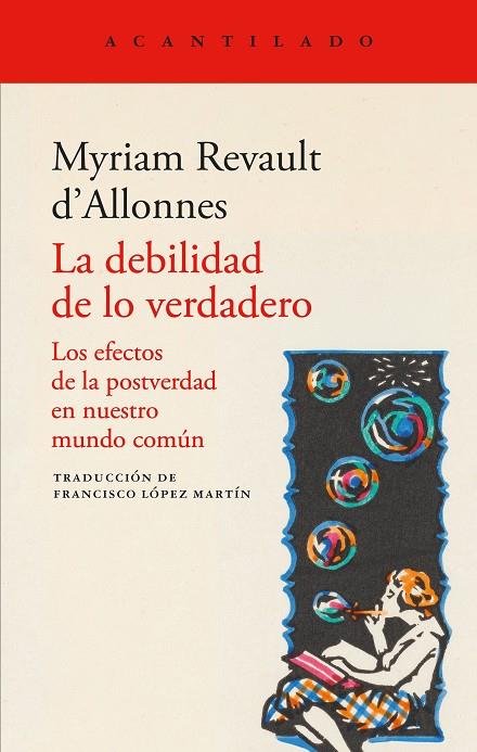 LA DEBILIDAD DE LO VERDADERO | 9791387964252 | REVAULT D'ALLONNES, MYRIAM | Galatea Llibres | Llibreria online de Reus, Tarragona | Comprar llibres en català i castellà online