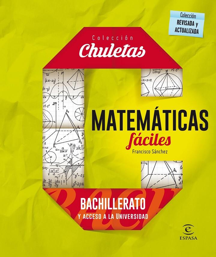 MATEMÁTICAS FÁCILES PARA BACHILLERATO | 9788467044478 | Galatea Llibres | Librería online de Reus, Tarragona | Comprar libros en catalán y castellano online