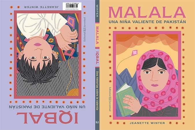 MALALA - IQBAL, DOS HISTORIAS SOBRE LA VALENTÍA | 9788426141866 | WINTER, JEANETTE | Galatea Llibres | Librería online de Reus, Tarragona | Comprar libros en catalán y castellano online