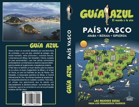 PAÍS VASCO GUIA AZUL 2018 | 9788417368241 | MONREAL, MANUEL | Galatea Llibres | Librería online de Reus, Tarragona | Comprar libros en catalán y castellano online