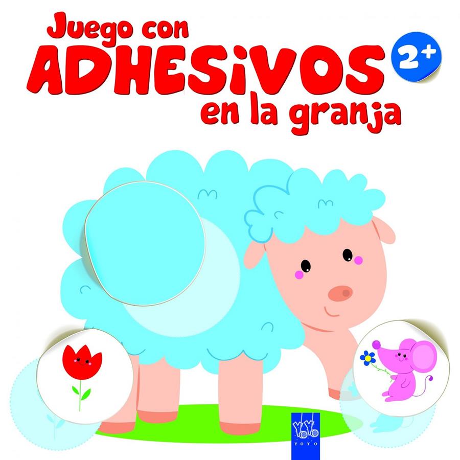 JUEGO CON ADHESIVOS EN LA GRANJA +2. OVEJA | 9788408148715 | Galatea Llibres | Librería online de Reus, Tarragona | Comprar libros en catalán y castellano online