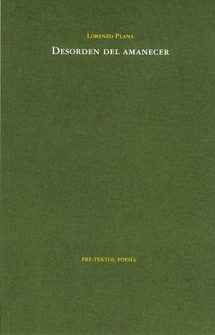 DESORDEN DEL AMANECER | 9788481919127 | PLANA, LORENZO | Galatea Llibres | Librería online de Reus, Tarragona | Comprar libros en catalán y castellano online