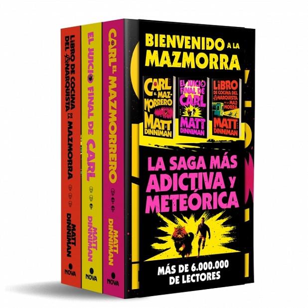 PACK BIENVENIDO A LA MAZMORRA (CARL EL MAZMORRERO | EL JUICIO FINAL DE CARL | EL | 9788410466524 | DINNIMAN, MATT | Galatea Llibres | Llibreria online de Reus, Tarragona | Comprar llibres en català i castellà online